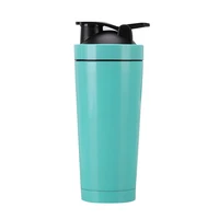 

Creative Stainless Steel Protein Shaker Shake Milkshake Mixing Cup Outdoor Sports Fitness Shake Cup Sport Bottle BPA Free