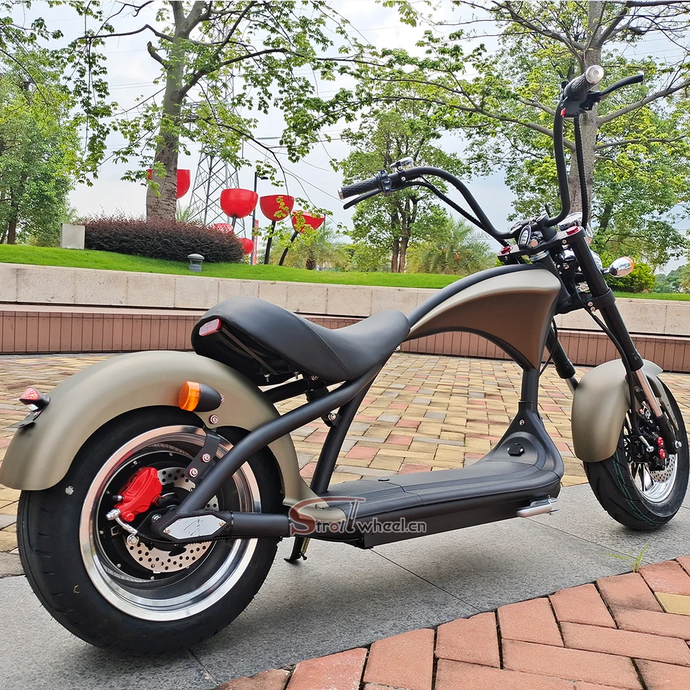 

2021 Europe warehouse 2000w 60V 20Ah battery citycoco 2 wheel electric scooter motorcycles citycoco 45KM COC e scooter, All