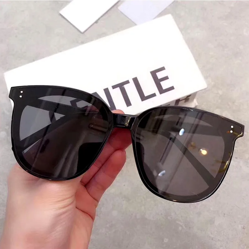 

In Stock wholesale High Quality Fashion Custom Men Women big round Frame Sun Glasses Sunglasses