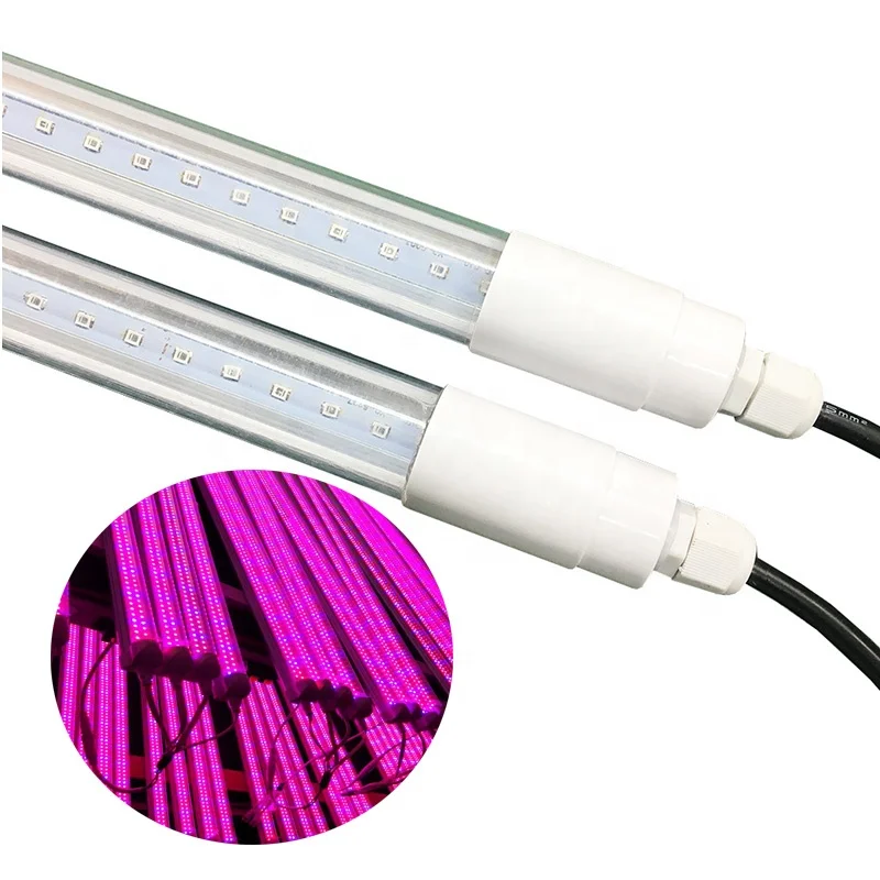 4ft t5 t8 full spectrum waterproof led tube plant growth grow light lamp