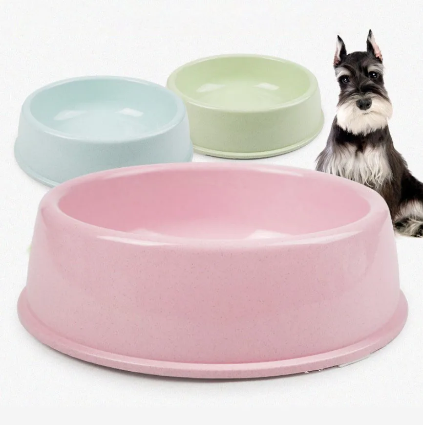 

Biodegradable Bamboo Fiber Slow Feeding Pet Bowl Food Grade Plant Fibre Dog Bowls Feeder Pet Water Bow For Dogs Cayts, Pink/blue/green