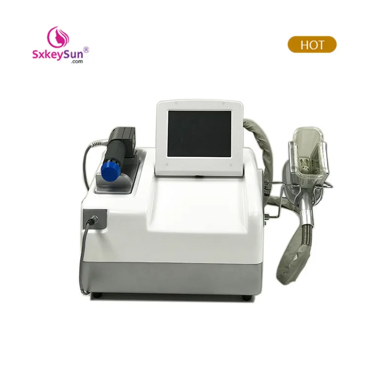 

2020 New tech Cryoshock cool slimming shock wave therapy equipment cryolipolyse machine for body shaping cool wave machine