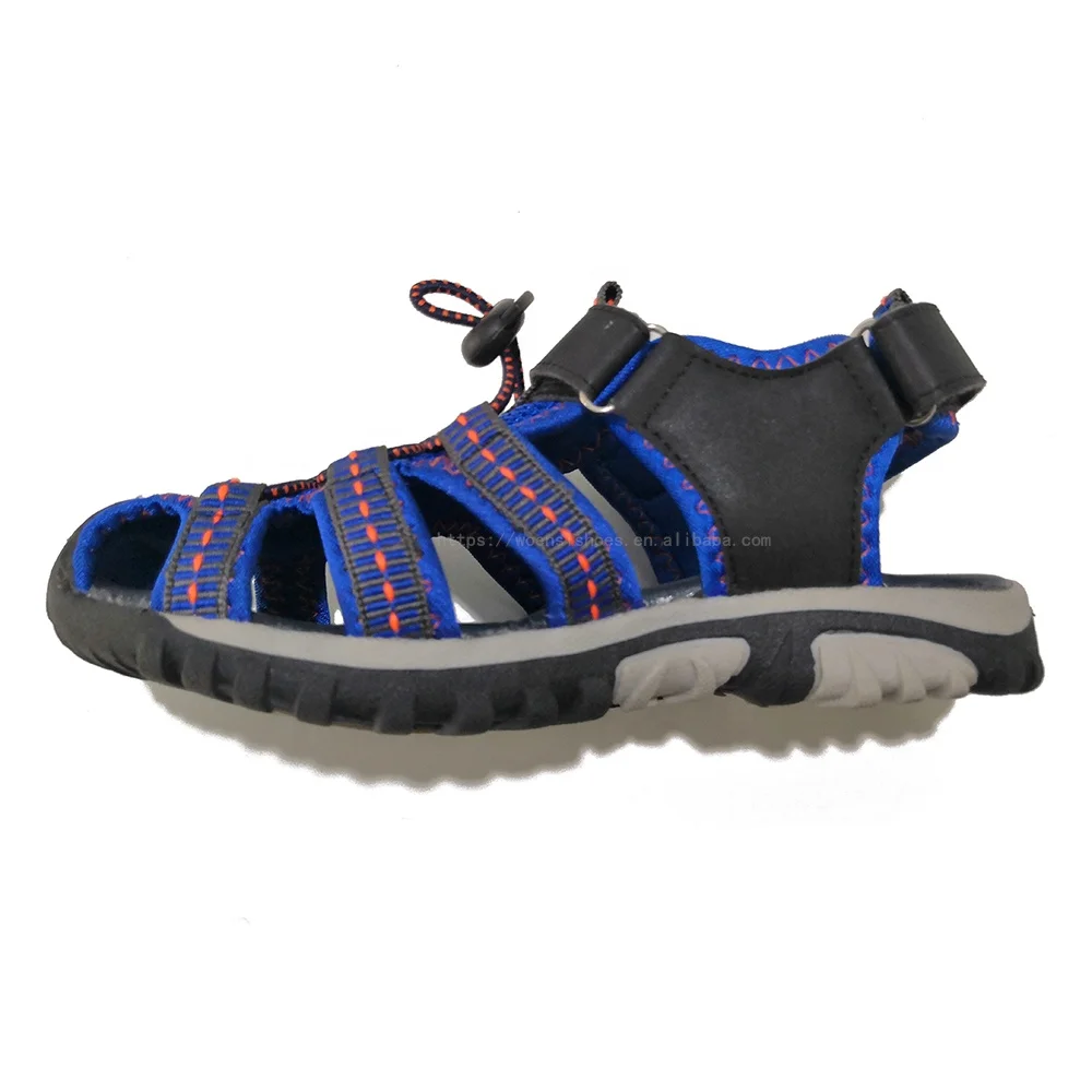 new fashion cheap customized summer kids closed toe sport sandals shoes for boys