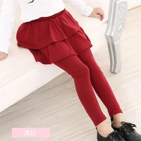 

Hot Sell Girl Skirt Pants Tutu Cotton Skirt Pants for Girl Children's Legging-skirt Kids Clothes