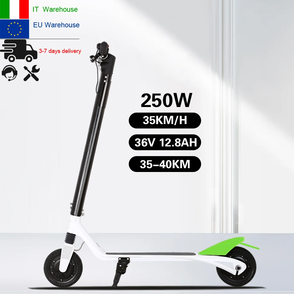 

Waterproof EU Warehouse Electric Scooters Free Shipping 8.5Inch Solid Tires Electric Scooters 36VScooter elettric 23Miles Range