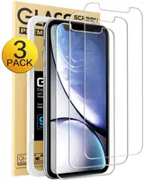 

3 in 1 packing screen protector for iphone 11 Pro X XS XR XS Max tempered glass with easy installation tool OEM package