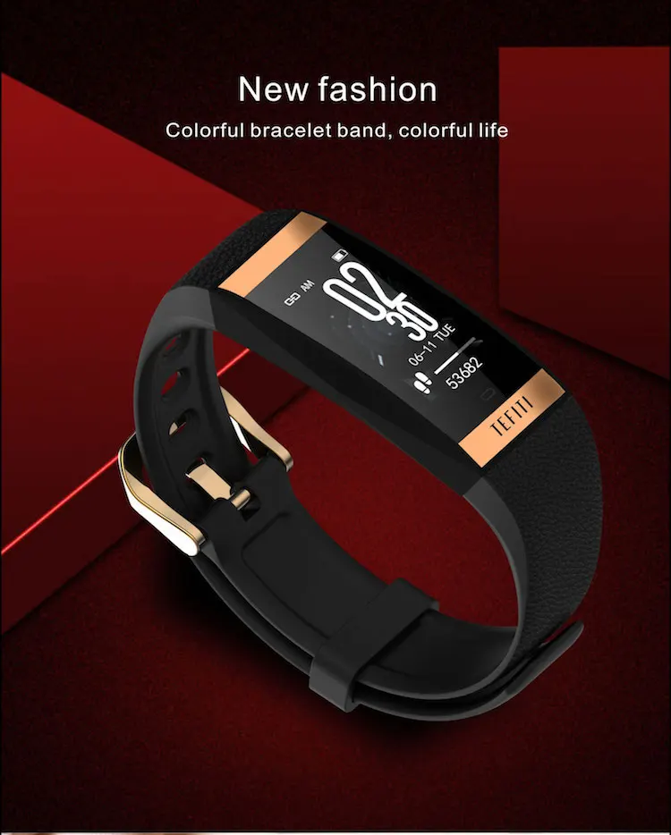 Best fitness band sport watch waterproof ip68 smartwatches E78 health wristband smart fitness bracelet