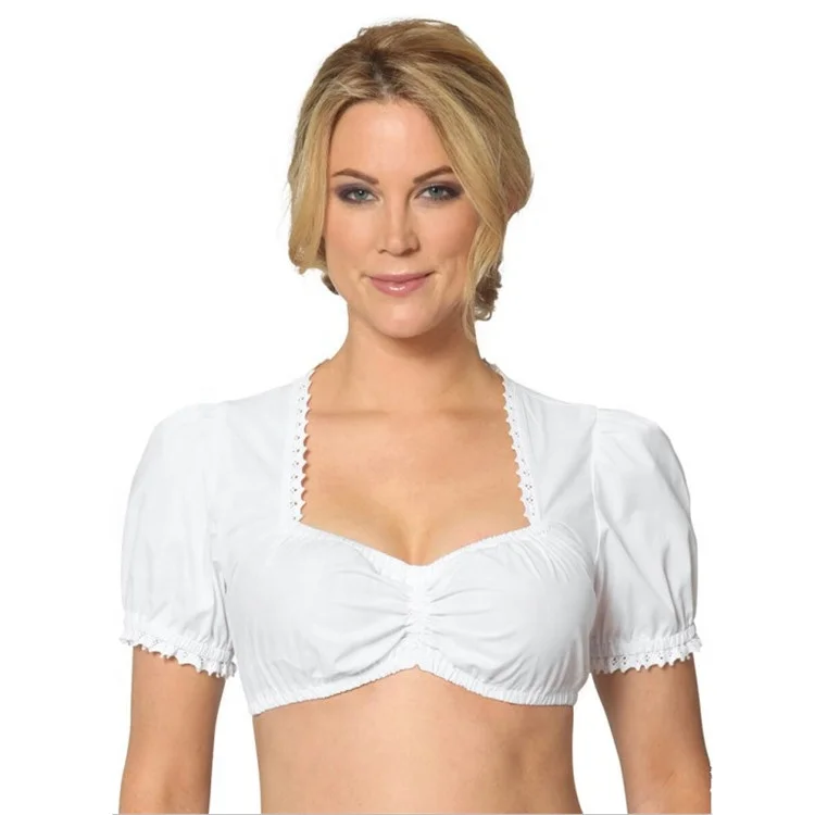 

PoeticExist Oktoberfest Beer Festival Cosplay Ladies Blouses Sexy Costume for Women, As pic