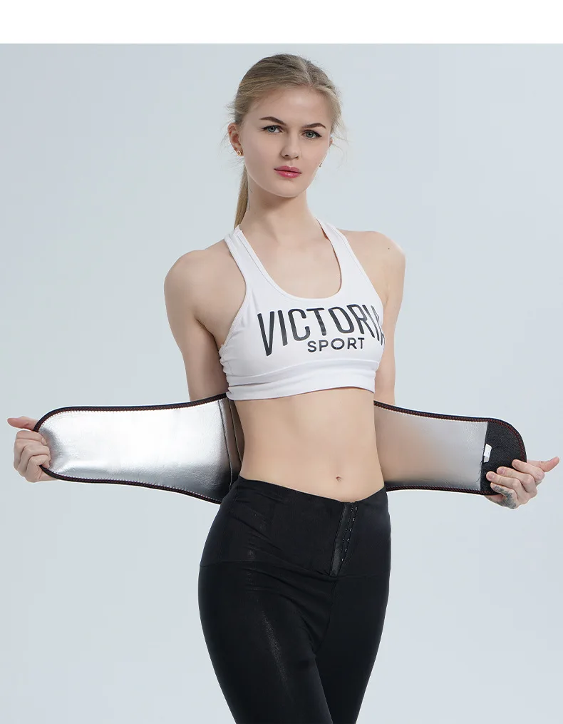 

2020 New Women Waist Trainer Neoprene Belt Weight Loss Cincher Body Shaper Tummy Control Strap Slimming Sweat Fat Burning Girdle, Customized