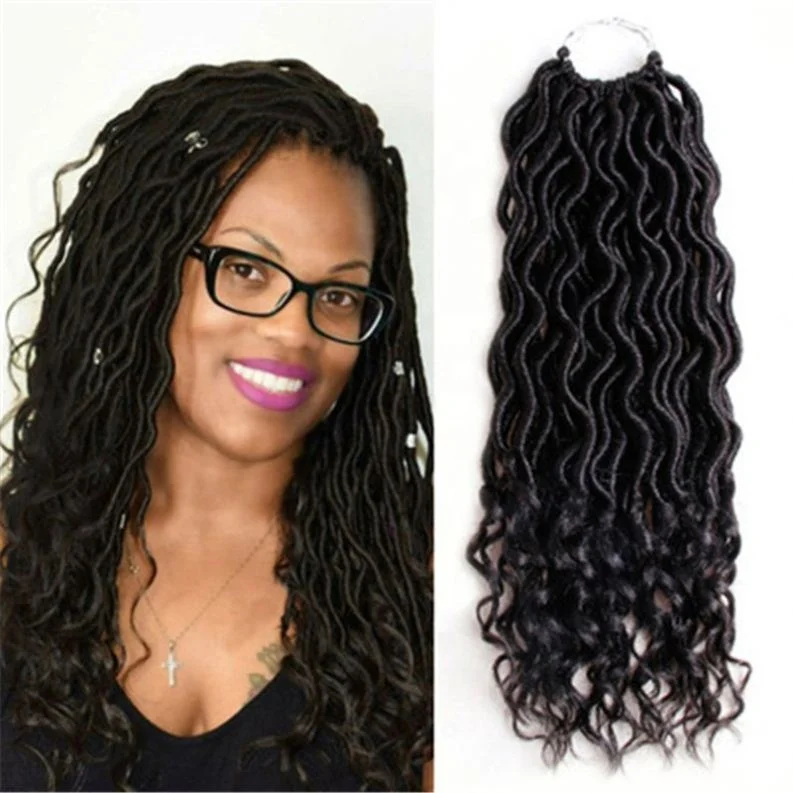 

JHCENTURY Cheap Long Curly Synthetic Hair Extensions, Multicolor