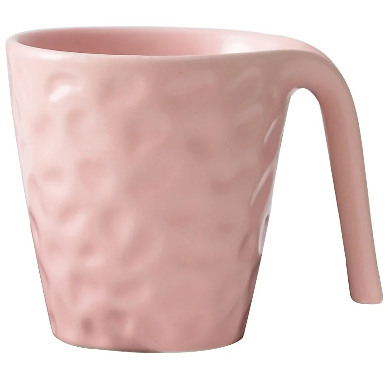 

Lelyi ins frosted solid color mug home European creative simple ceramic coffee cup