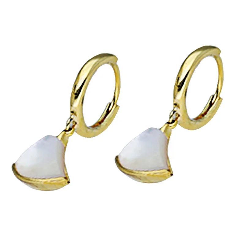 

Reliable factory direct supply fashion sterling silver bridal earring 925 silver drop earring, Gold color