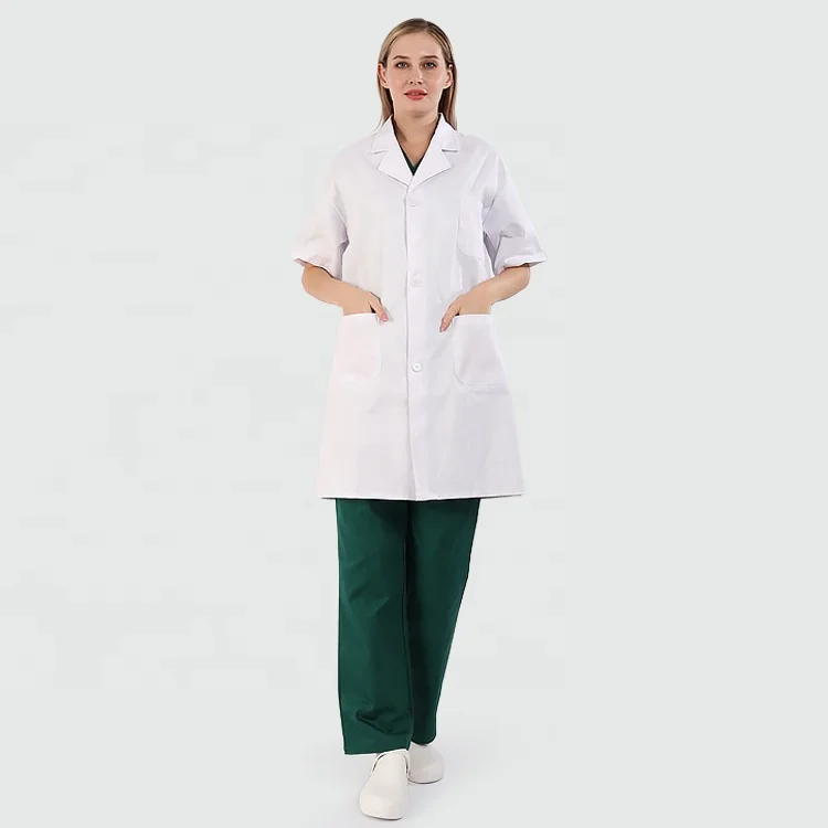 

First Aid Doctor Work Clothes Manufacturer White Lab Coat