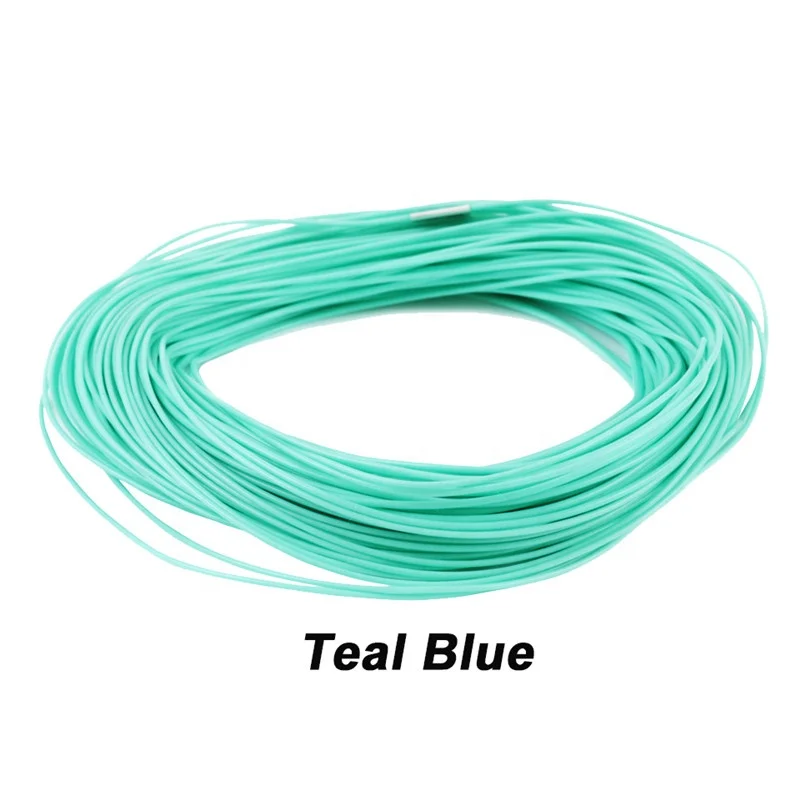 

TY 2/3/4/5/6/7/8/wt Fly Fishing Line 100FT Weight Forward Floating Fly Line Multi Colors Fishing Line Hot Style, 5 colors