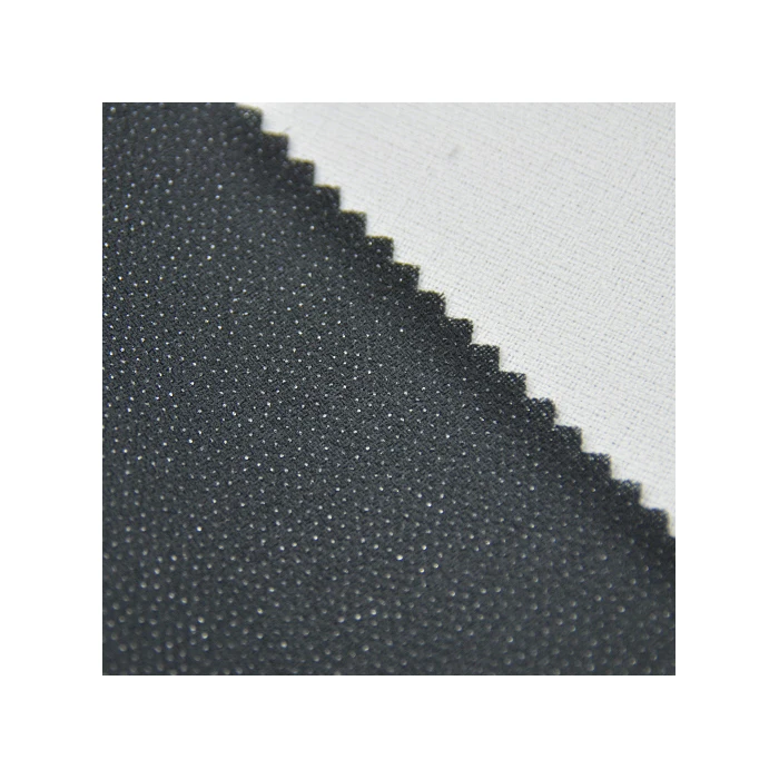 

Cost Effective Opt White 100%polyester Woven Interlining Twill Fabrics