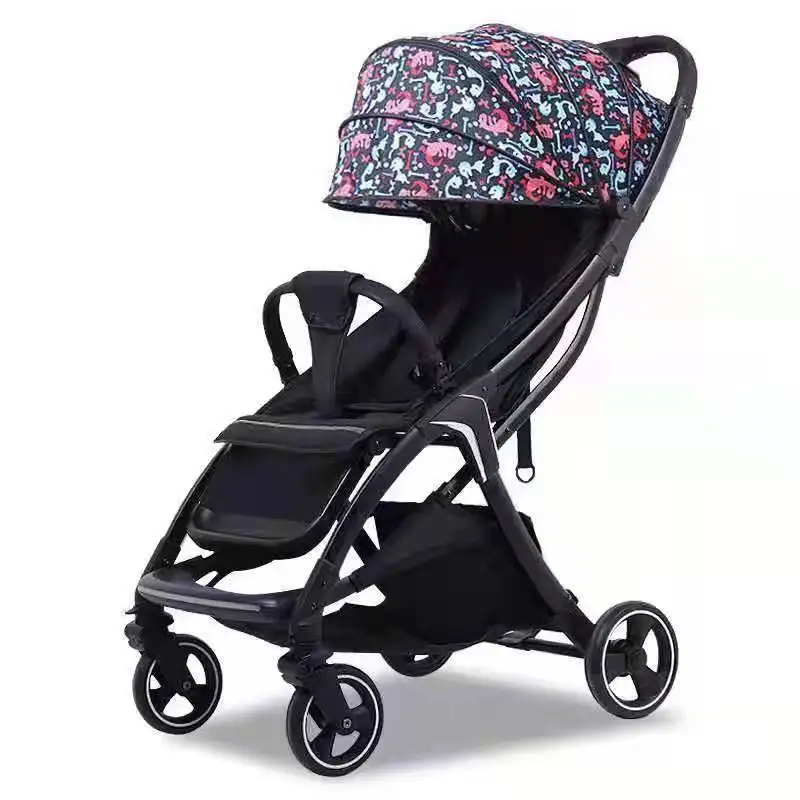 

High quality one button folded baby stroller made in china, Grey, green ,pink ,blue