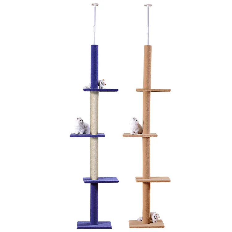 

Amazon Scraper Tree for Cats Large Sisal Wooden Pillar Cat Shelves Home