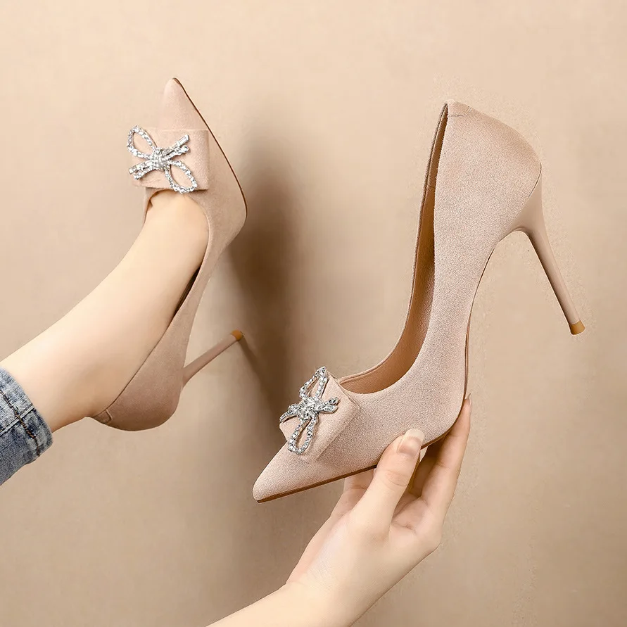 

2020 The fairy wind fashion women high heel shoes and women's pumps
