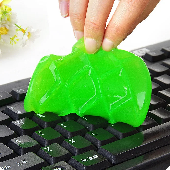 Vibrating the same type magic keyboard cleaning mud and dusting glue for gap and car cleaning
