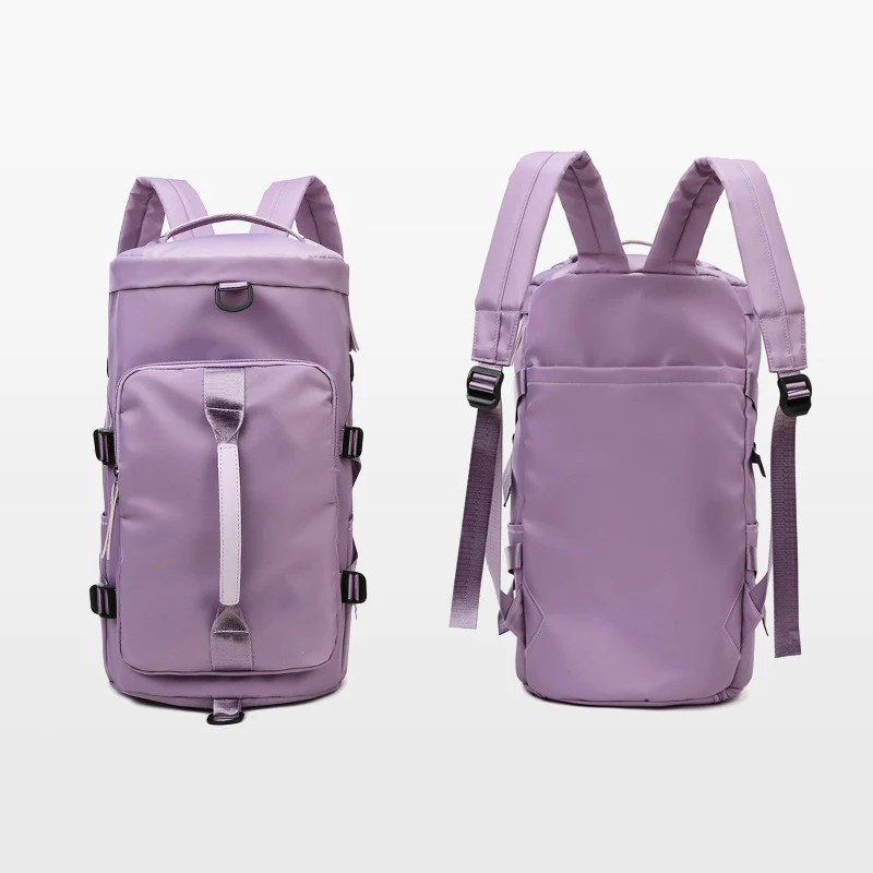 

Women dry and wet separationWater Resistant sports Gym Backpack Fitness duffel bag with shoe compartment, Customized color
