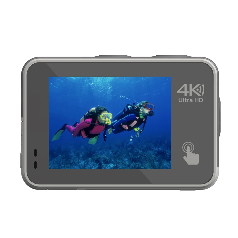 

Hot Dual Touch Screen 170D 20MP Body Waterproof Wifi 4k 60FPS Action Camera