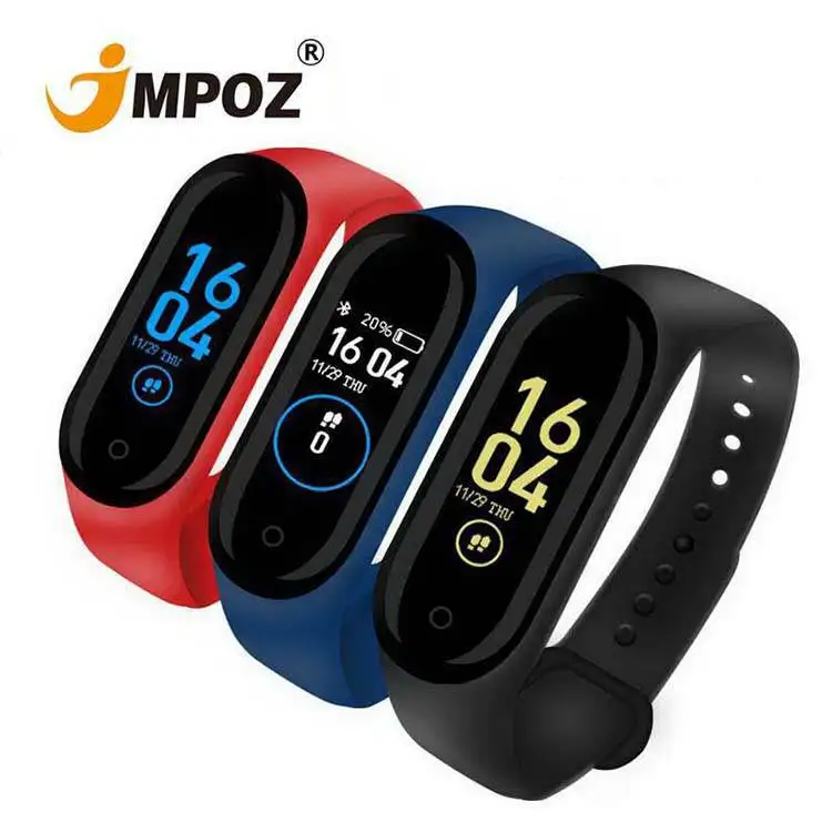 

Newest M6 M4 Smart Bracelet Band Pulsera Inteligente Pulseira 0.96 TFT Waterproof Smart Wristband Watch M4 Fitness tracker JMPOZ