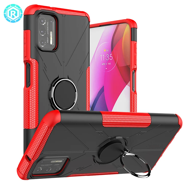 

2021 New Design Mecha Phone Case TPU PC High Quality Custom Phone Case With Camera Precision Hole For Moto G Stylus