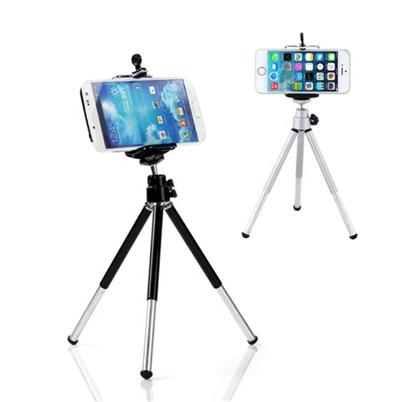 

Portable Mini Digital Camera Pocket Ball Head Tripod Stand with Mobile Phone Holder