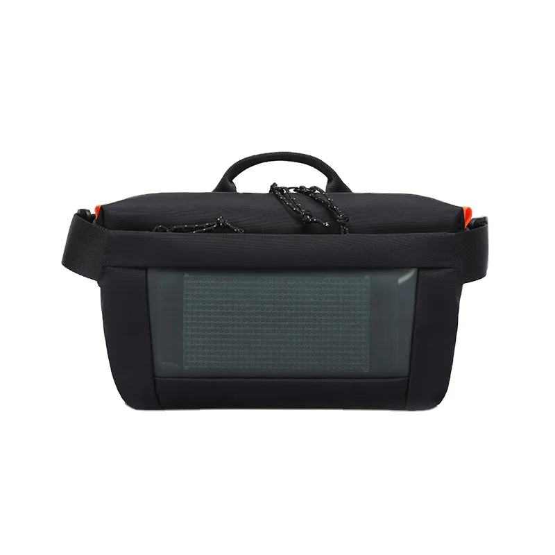 

Hot sale unisex zipper running walking cycling led bag waist tool bag custom waist bag, As shown