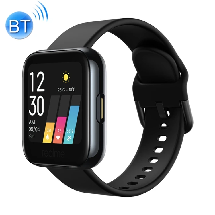 

Dropshipping Realme Watch 1 1.4 inch Color Touch Screen IP68 Waterproof Heat Rate Monitor Intelligent Tracker Sport Smart Watch