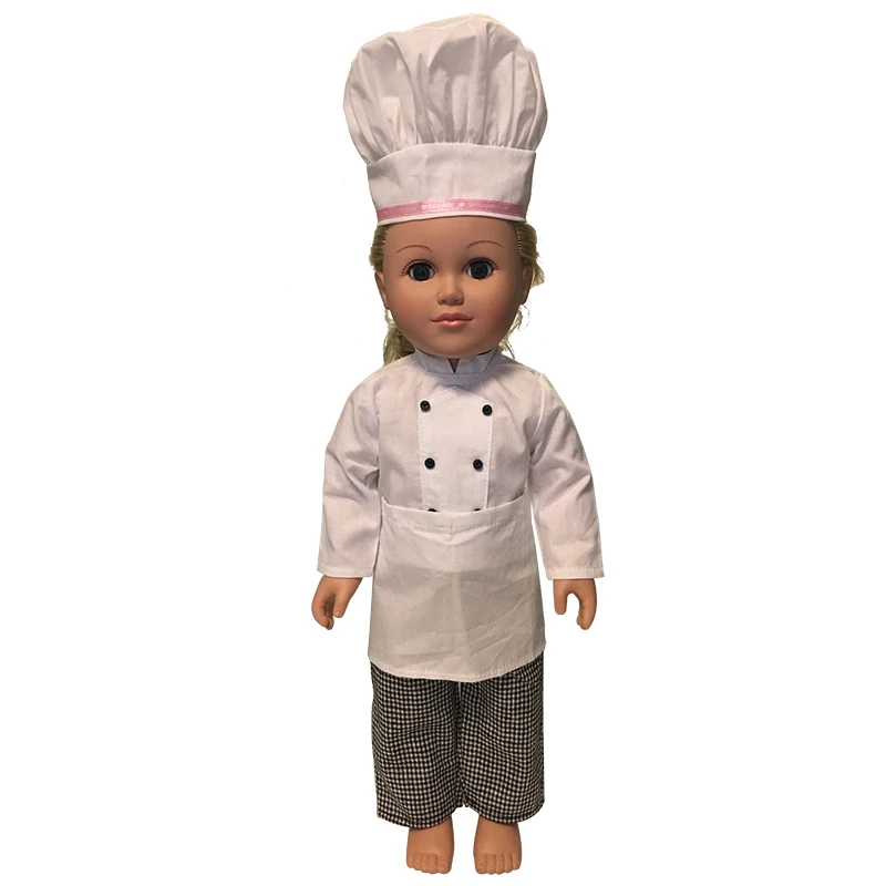 doll chef outfit