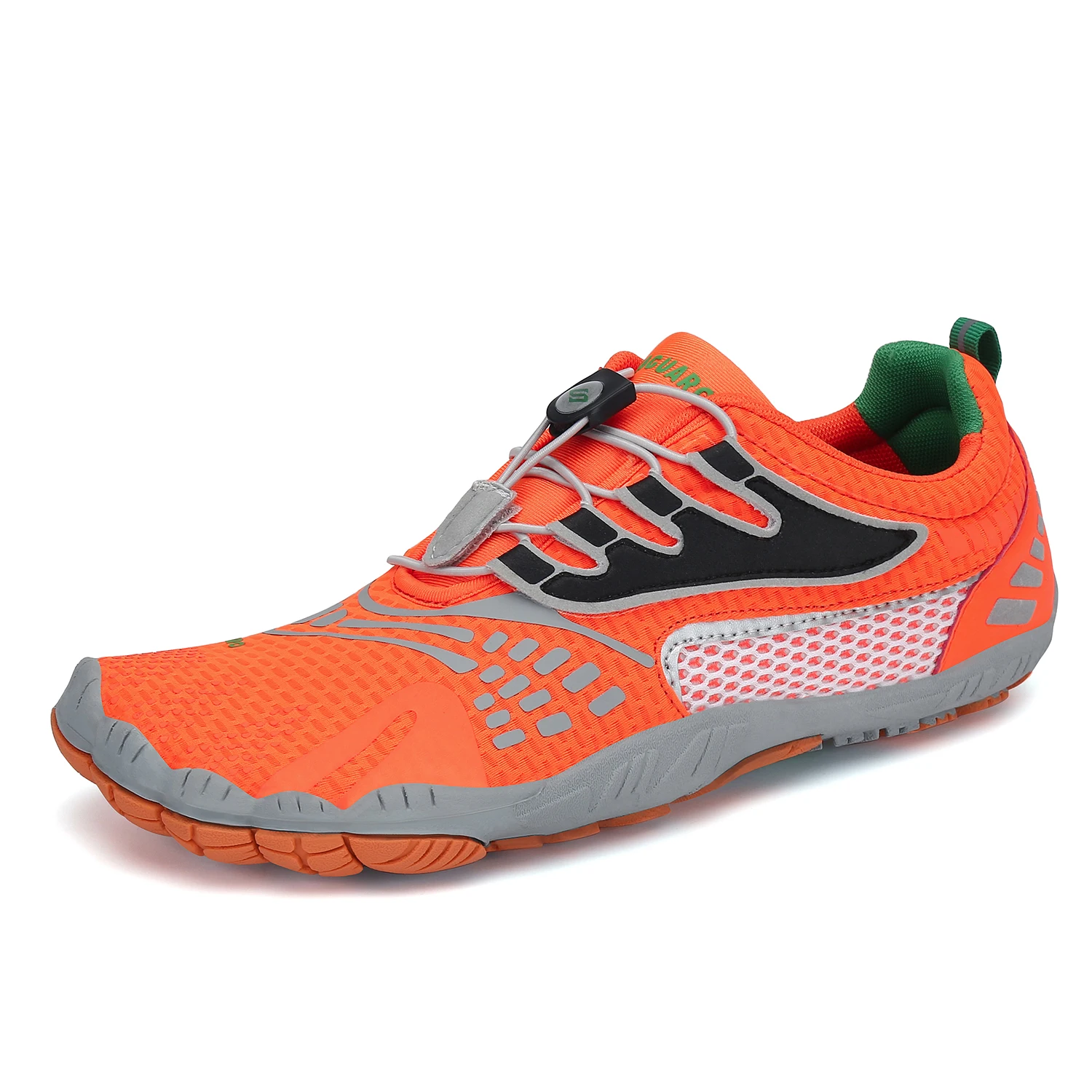 

Orange Outdoor Hiking Walking Women Barefoot Sport Running Shoes, 8 colors