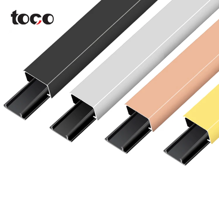 

toco u edge banding Furniture Wall Insert Decorative Trim with Plastic Base u shaped wall transition trim strip with base