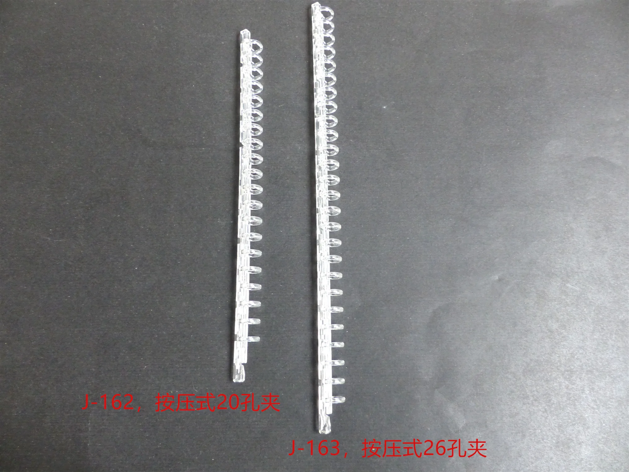 
Good Quality 20 Hole Plastic Ring Binder Clip Mechanism For Notebook 