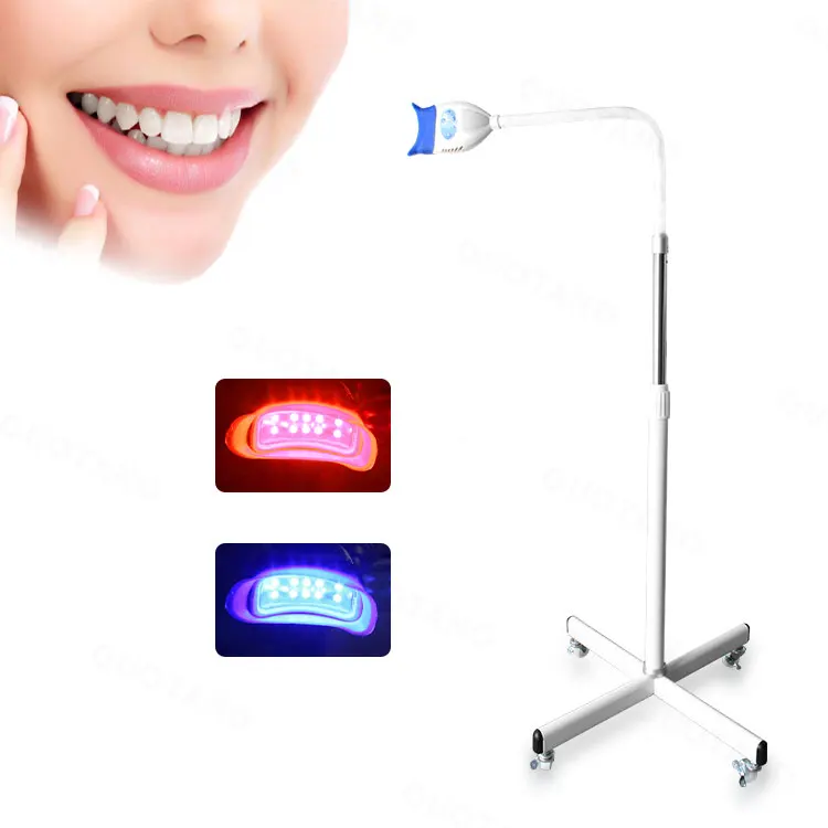 

Professional Dental Portable Mobile Home Cheap 2 Color Laser Zoom Led Teeth Whitening Machine