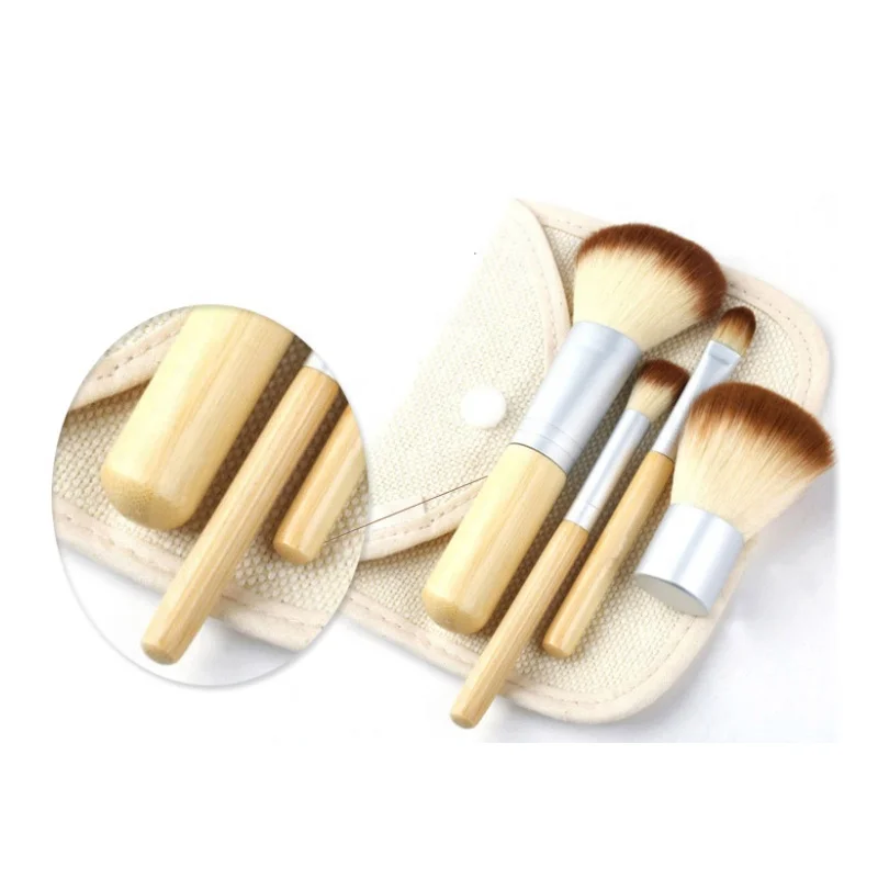 

Hot-sale fashion 4pcs beauty cosmetic brush set