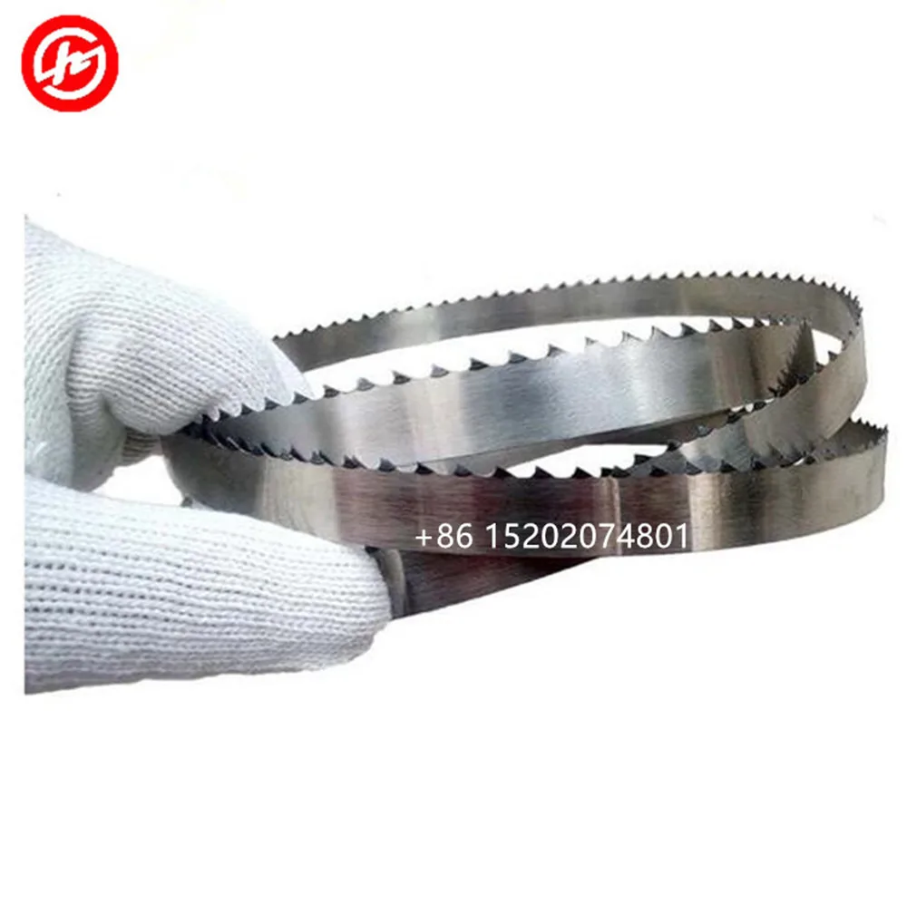 

Wholesale Price Carbon Steel Bone Cutting Saw Bandsaw Blade For Meat cutting Beef Meat Pork Cutting