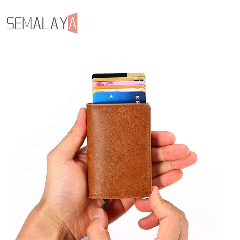 

2021 latest business mens sublimation card holder wallet insurance card holder PU leather, As pictures