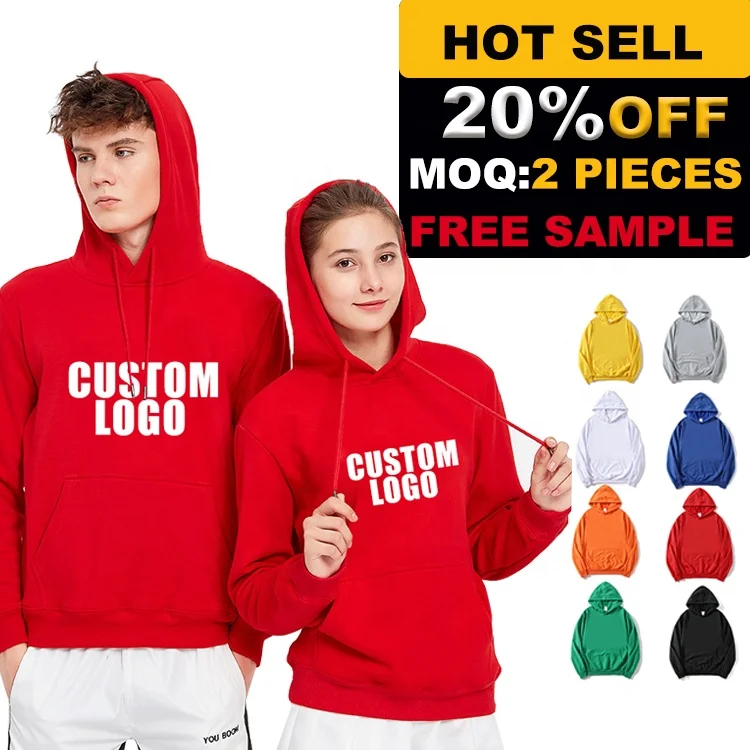 

OEM 100% Cotton Sudaderas 3D Print Men Unisex Women Oversized Plain Sweatshirts Sublimation Embroidery Custom Logo Men's Hoodies