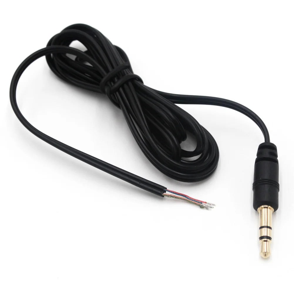 

OEM/ODM 3.5Mm Male To Stripped With Strain Relie Audio Cable