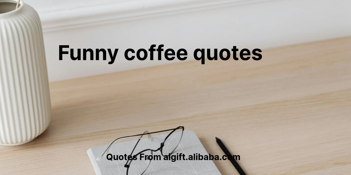 funny coffee quotes