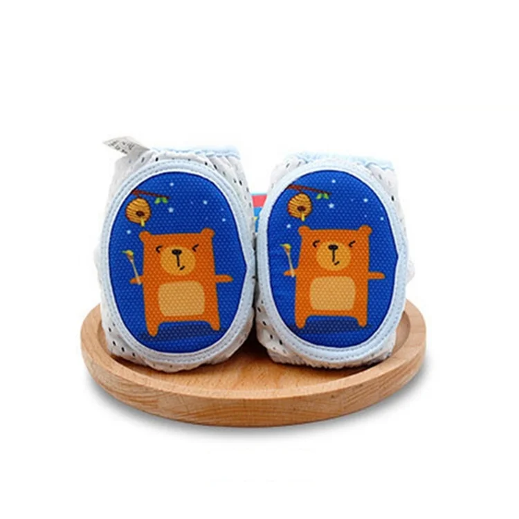 

2021new design lovely crawling baby kneepad baby color cartoon skid-proof child kneepad for baby, Crocodile, hippo, bear, lion, rabbit, monkey, panda