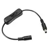 In-Line ON/OFF Power Switch Cable With 2.1mm5.5mm DC Connector For 12V CCTV Camera