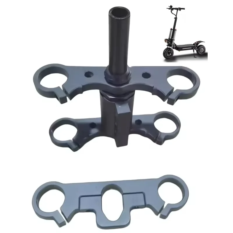 E Scooter Front Shock Fixed Plate Replacement Electric Scooter Frame Parts Kit Accessories for Boyueda Yume Geofought Quickwheel