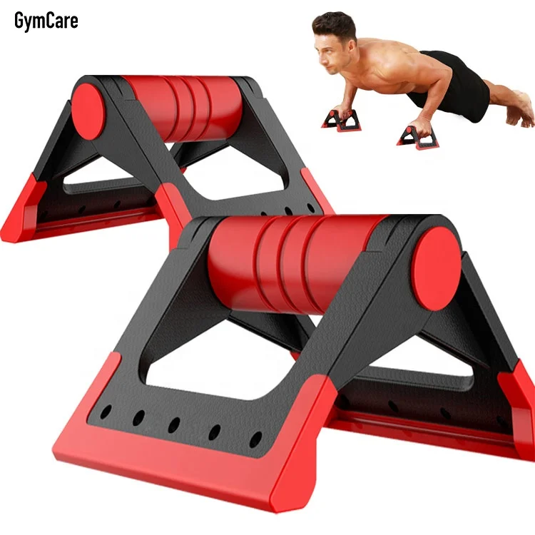 

High Quality Folding Push Up Board Stand for Gym and Home, Red/blue/green