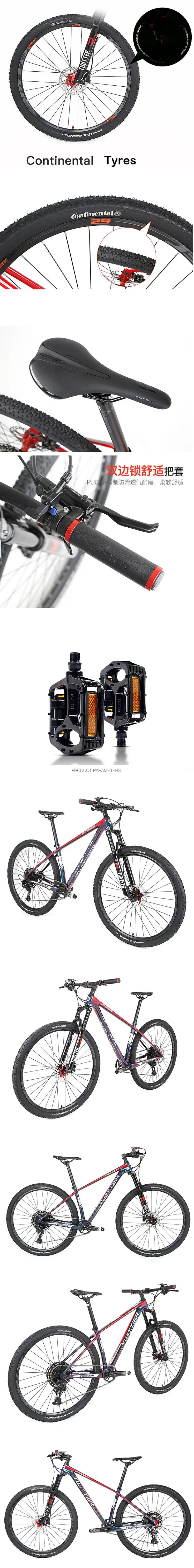 Hot Sale Wholesale TWITTER Storm2.0 Carbon Fiber Mountain Bike RS-13S/SRA M NX-11S Adult Bicycle 29er
