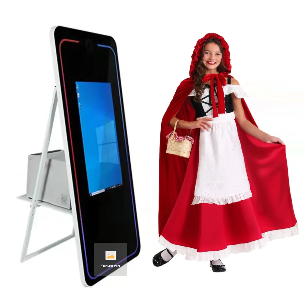 Party Supplies Magic Round Mirror Photo Booth Selfie Photobooth Mirror