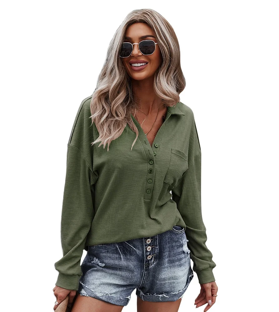

Fashionable And High-quality Long Sleeves Ladies Custom Knitted Sweater