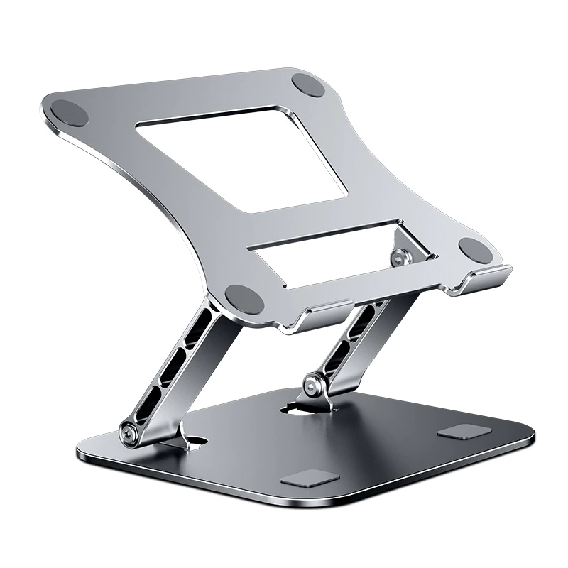 

Folding Aluminum Material Adjustable Laptop Stand Table Laptop Accessories Air-cooled Portable within 5 Days Accept Silver 0.8kg