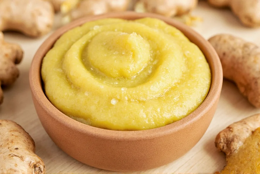 Frischer Ingwerwurzel und gemahlener Ingwer als Alternative